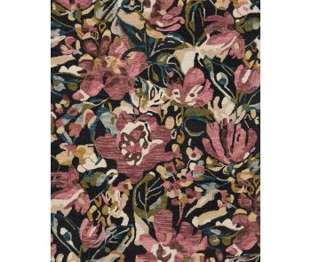 Belladonna BLM-01 Black/Berry Area Rug