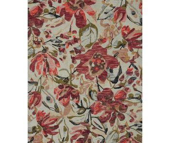 Belladonna BLM-01 Ivory/Raspberry Area Rug