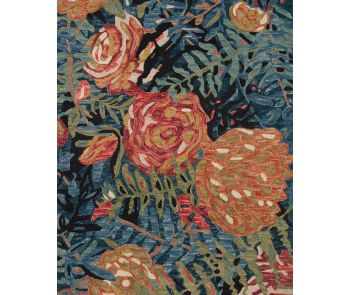 Belladonna BLM-02 Black/Fiesta Area Rug