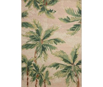 Botanical BOT-04 Clay/Green Area Rug