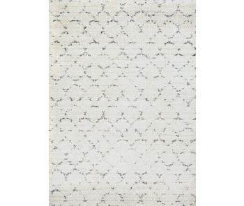 Bromley Davos Snow/Brown Area Rug