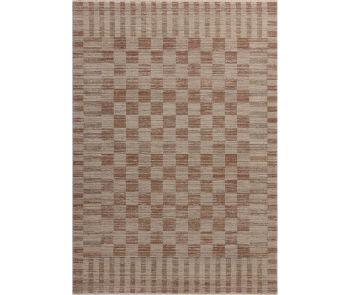 Cali CIL-06 Brick/Natural Area Rug