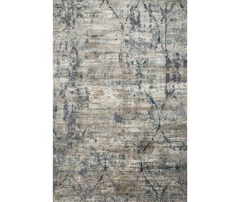 Cascade CAS-01 Taupe/Blue Area Rug