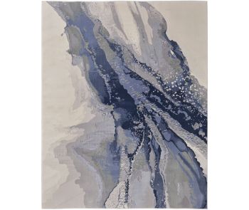 Clio 39K2F Blue/Gray/Ivory Area Rug