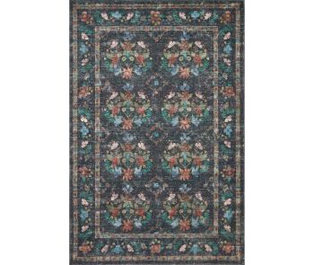 Courtyard COU-04 Charcoal Area Rug