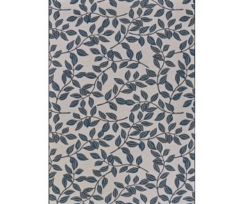 Dolce Summer Ivy Ivory Slate Blue Area Rug