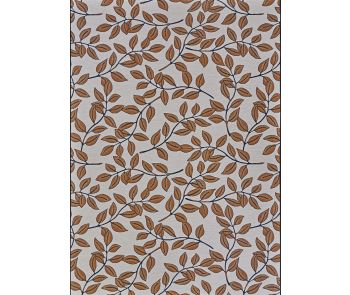 Dolce Summer Ivy Ivory Terracotta Area Rug