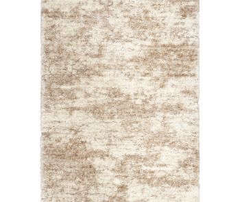 Dreamy Shag DRS10 Ivory Dark Beige Area Rug