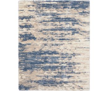 Dreamy Shag DRS10 Light Blue Grey Area Rug