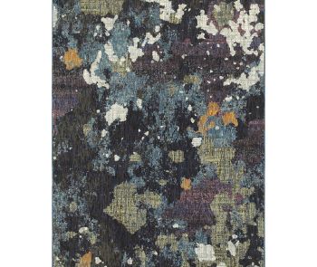 Evolution 8029a Navy/Green Area Rug