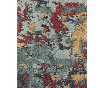 Evolution 8036c Blue/Red Area Rug
