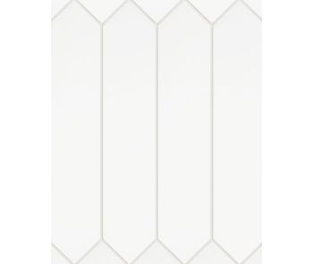 Fence Bianco Glossy Ceramic Tile