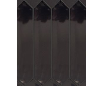 Fence Nero Glossy Ceramic Tile
