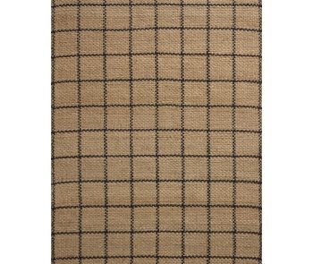 Fletcher FLE-01 Natural/Black Area Rug