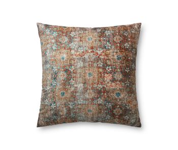 FP0011 Terracotta/Multi 36" Pillow