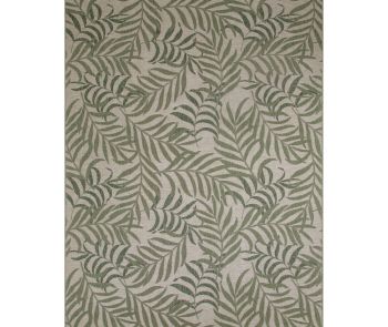 Garden Oasis GOA01 Ivory Green Area Rug