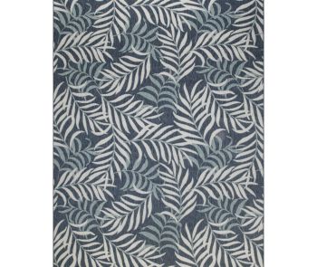 Garden Oasis GOA01 Navy Area Rug