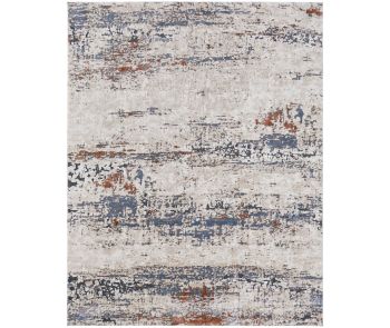 Gilmore 39MLF Ivory/Blue/Gray Area Rug