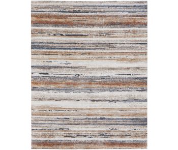 Gilmore 39MQF Ivory/Orange/Gray Rug
