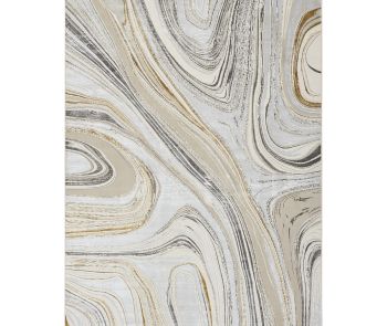 Glitz GLZ21 Grey Gold Area Rug