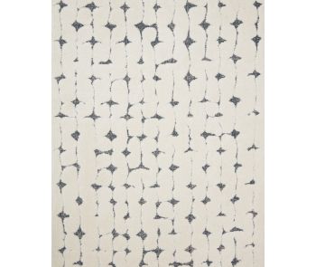 Hagen HAG-04 White/Navy Area Rug