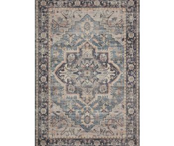 Hathaway HTH-01 Navy/Multi Area Rug
