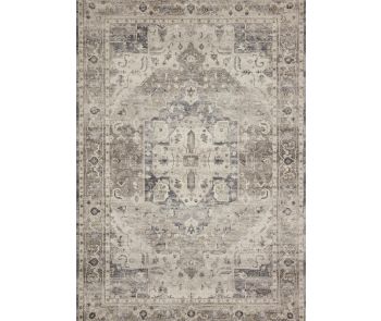 Hathaway HTH-05 Steel/Ivory Area Rug