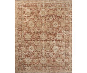 Heritage HER-03 Brick/Multi Area Rug