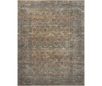 Heritage HER-11 Midnight/Multi Area Rug