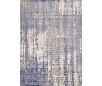 Indulge 802 Grey/Blue Drizzle Area Rug