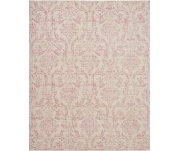 Jubilant JUB09 Ivory/Pink Area Rug