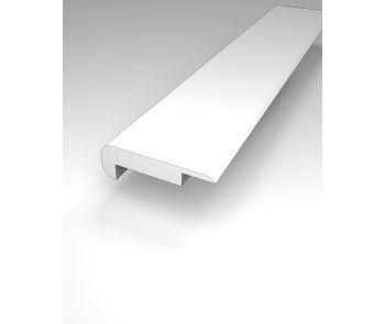 Karastan Luxury Vinyl Overlap Stair Nose Trim Piece
