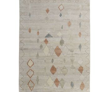 Kasbah 69G1F Tan/Orange/Gray Rug