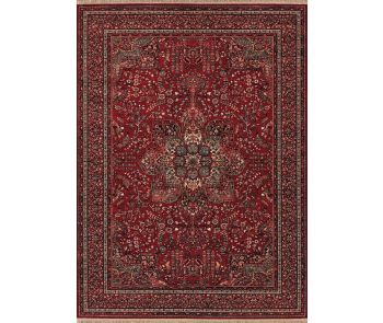 Kashimar All Over Medallion Red Rug