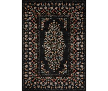 Laurel LAU-02 Black Area Rug