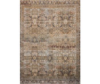 Layla LAY-03 Olive/Charcoal Area Rug