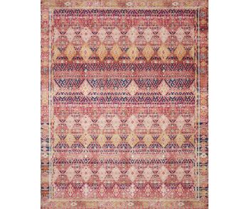 Layla LAY-15 Magenta/Multi Area Rug