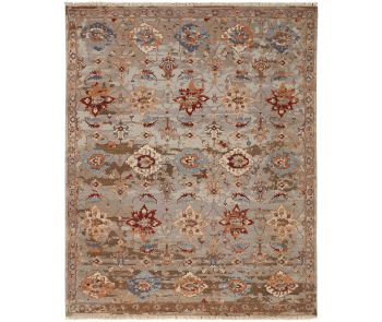 Leylan 0583F Brown/Tan/Gray Area Rug