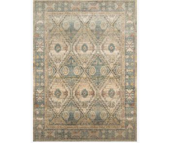 Linnea LIN-02 Natural/Sky Area Rug