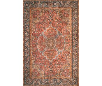 London 4806 Rust Area Rug