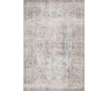 Loren LQ-04 Silver/Slate Area Rug