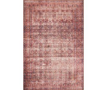 Loren LQ-05 Eggplant/Crimson Rug