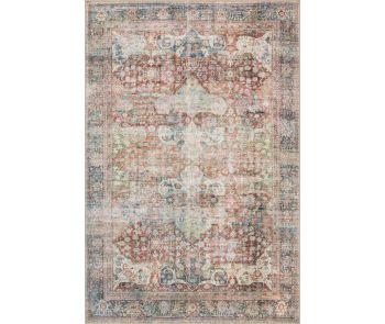Loren LQ-14 Brick/Multi Area Rug