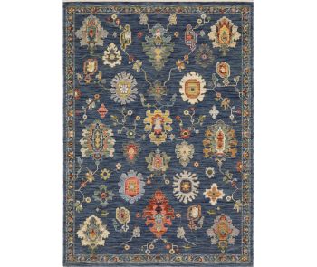 Lucca 2863B Blue/Multi Area Rug