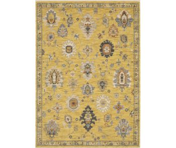 Lucca 2863G Yellow/Multi Area Rug