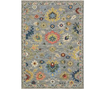 Lucca 2888G Grey/Multi Area Rug