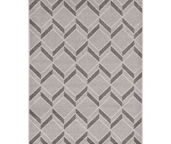 Lucia 2772 Grey Herringbone Area Rug
