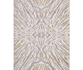 Luna Ivory/Gold Illusions Area Rug