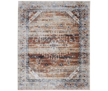 Melrose 39NZF Ivory/Red/Blue Area Rug