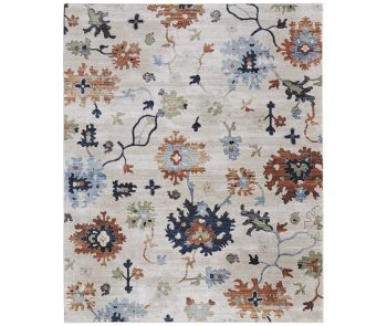 Melrose 39P1F Ivory/Red/Blue Area Rug